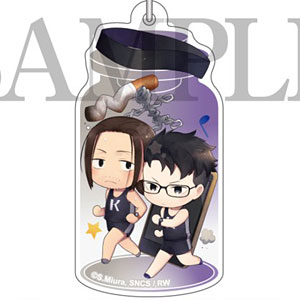 きゃらとりあキーホルダー 風が強く吹いている ニコチャン＆ユキ