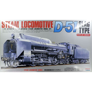 1/50 蒸気機関車 D51 (ナメクジ)