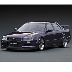 イグニッションモデル 1/18 ニッサン R34 スカイライン Nissan