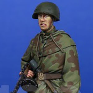 1/35 WWII ロシア/ソ連 PPSh41を携えドイツ軍陣地内潜入するロシア赤軍偵察兵 1941-45