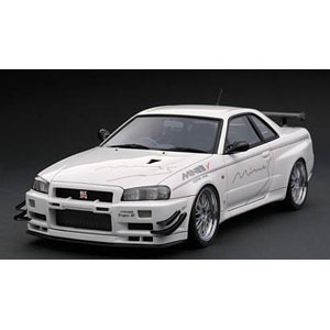1/43 Nissan Skyline GT-R Mine's (R34) Millennium Jade
