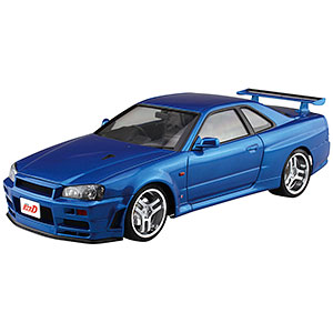 1/24 頭文字D No.9 星野好造 BNR34 スカイラインGT-R プラモデル