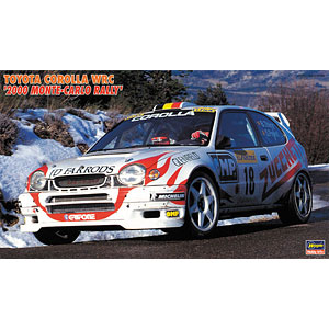 1/24 トヨタ カローラWRC “2000 モンテカルロ ラリー” プラモデル