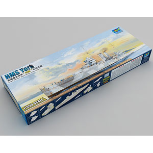 1/350 イギリス海軍 重巡洋艦 HMS ヨーク プラモデル[トランペッター