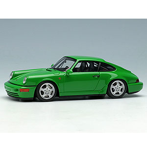 【新品同様】メイクアップ 1/43 ポルシェ964 カレラRS CS 緑 1/43 ポルシェ911(964) カレラRS クラブスポーツ1992 シグナル