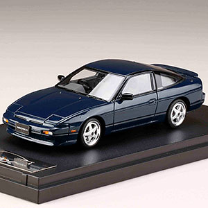 1/43 ニッサン180SX TYPE IIカスタムバージョン ベルベットブルー(P)
