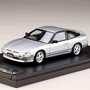 1/43 ニッサン180SX TYPE IIカスタムバージョン ブルーイッシュシルバー(M)
