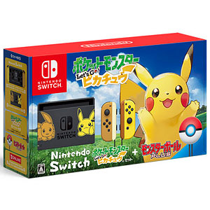 【特典】Nintendo Switch ポケットモンスター Let’s Go！ ピカチュウセット(モンスターボール Plus付き)