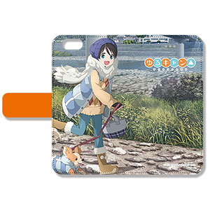 ゆるキャン△ スマホケース 斉藤恵那 汎用型L