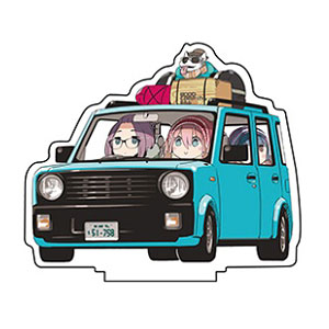 ゆるキャン△ アクリルスタンド 100mm Ver.2-amiami.jp-あみあみ