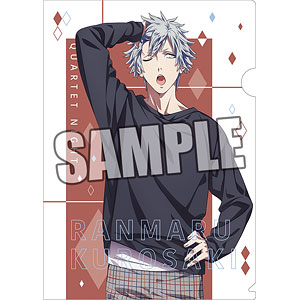 劇場版 うたの☆プリンスさまっ♪ マジLOVEキングダム クリアファイル プライベートモーニングシリーズ「黒崎蘭丸」