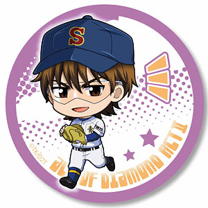 てくトコ缶バッチ ダイヤのA act II 沢村栄純[ベルハウス]《在庫切れ》