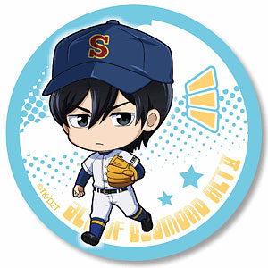 てくトコ缶バッチ ダイヤのA act II 沢村栄純[ベルハウス]《在庫切れ》