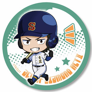 てくトコ缶バッチ ダイヤのA act II 沢村栄純[ベルハウス]《在庫切れ》