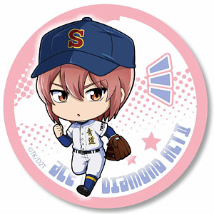 てくトコ缶バッチ ダイヤのA act II 沢村栄純[ベルハウス]《在庫切れ》