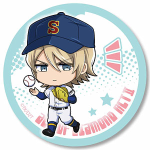 【新品・未開封】ダイヤのA てくトコ　アクリルキーホルダー　缶バッジ てくトコ缶バッチ ダイヤのA act II 沢村栄純[ベルハウス]《在庫切れ》