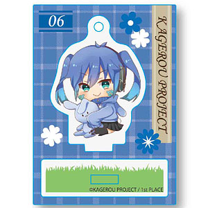 カゲロウプロジェクト カゲプロ .dsd/v アクリルキーホルダー エネ 貴音 グッズ-キーホルダー】カゲロウプロジェクト デカキーホルダー