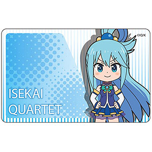 異世界かるてっと ICカードステッカー アクア