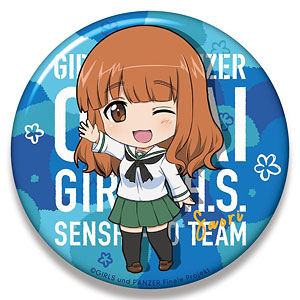 ガールズ＆パンツァー最終章 ねんどろいどぷらす ビッグ缶バッジ 武部沙織