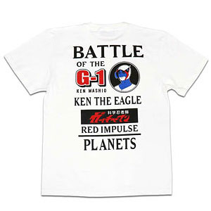 科学忍者隊ガッチャマン G1号Tシャツ(WHT)XL
