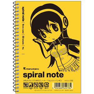 『けものフレンズ』 A6ミニノート ジェンツーペンギン