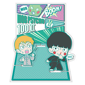 モブサイコ100 II アクリルジオラマスタンド Vol.2 02 モブ（エクボ憑依）＆霊幻