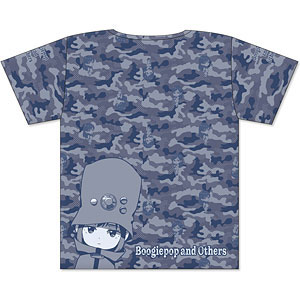 ブギーポップは笑わない フルグラフィックTシャツ カモフラデザイン Lサイズ