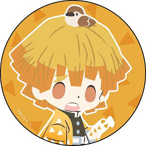 鬼滅の刃 カンバッジ 我妻善逸 デフォルメver.