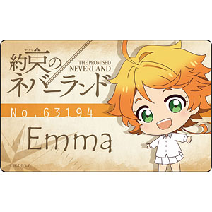約束のネバーランド プレートバッジ エマ デフォルメver.