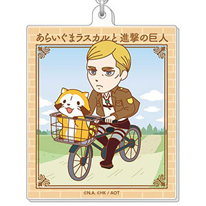 ラスカル×進撃の巨人 in the 世界名作劇場アクリルキーホルダー E