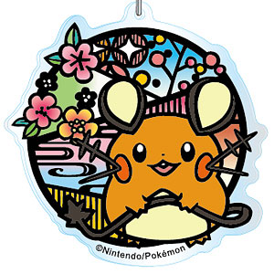 ポケットモンスター 切り絵シリーズ アクリルキーホルダー デデンネA