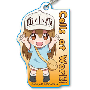 ばんざいアクリルキーホルダー はたらく細胞 血小板