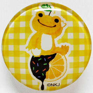 かえるのピクルス クリスタルマグネット オレンジ