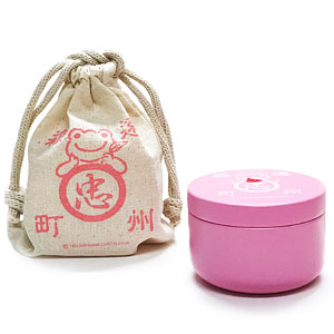 石川園×かえるのピクルス ティーバッグ缶(巾着袋入り) いちごフレーバー