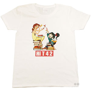 シュガー・ラッシュ オンライン/ ディズニー プリンセス コラボ ベル Tシャツ ホワイト レディース L