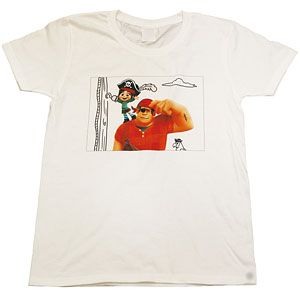 シュガー・ラッシュ オンライン/ ヴァネロペ＆ラルフ パイレーツ Tシャツ ホワイト レディース サイズM