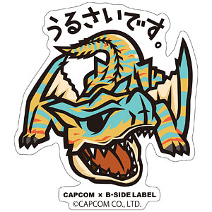 CAPCOM×B-SIDE LABELステッカー モンスターハンター キリン装備(女)[B