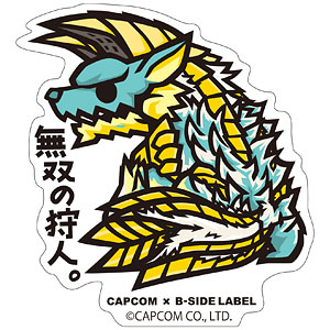 Capcom B Side Labelステッカー モンスターハンター 滅ぼし尽くします B Side Label 在庫切れ