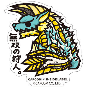 CAPCOM×B-SIDE LABELステッカー モンスターハンター キリン装備(女)[B