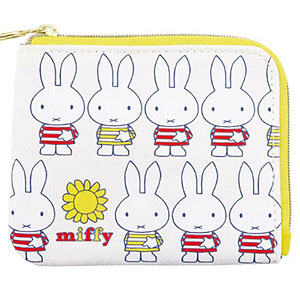ミッフィー パスポーチ しましまB