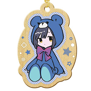 にじさんじ 木製ストラップ(くまver.) 18 葛葉[カナリア]《在庫