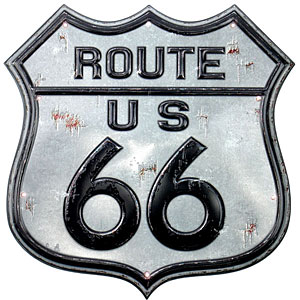 LED アメリカサイン ルート66