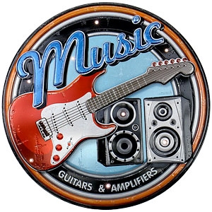 LED アメリカサイン ギター