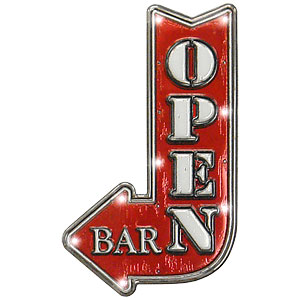 LED アメリカサイン 3 オープン