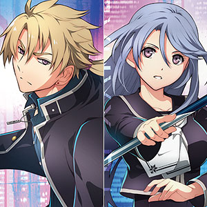 ビッグレザーストラップ「東亰ザナドゥ」01/時坂洸＆柊明日香[A3