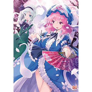 東方Project ミニクリアポスター 妖夢＆幽々子