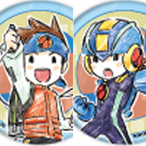 ロックマン ブルース　缶バッジ ロックマンエグゼ ロックマン ブルース 缶バッジ - メルカリ