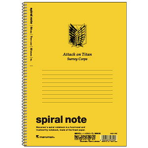 進撃の巨人 ノート(B5サイズ) 調査兵団