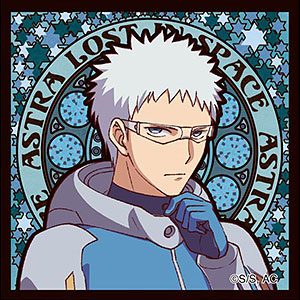 彼方のアストラ スクエア缶バッジ ザック・ウォーカー