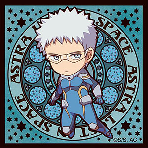 彼方のアストラ スクエア缶バッジ ザック・ウォーカーSD